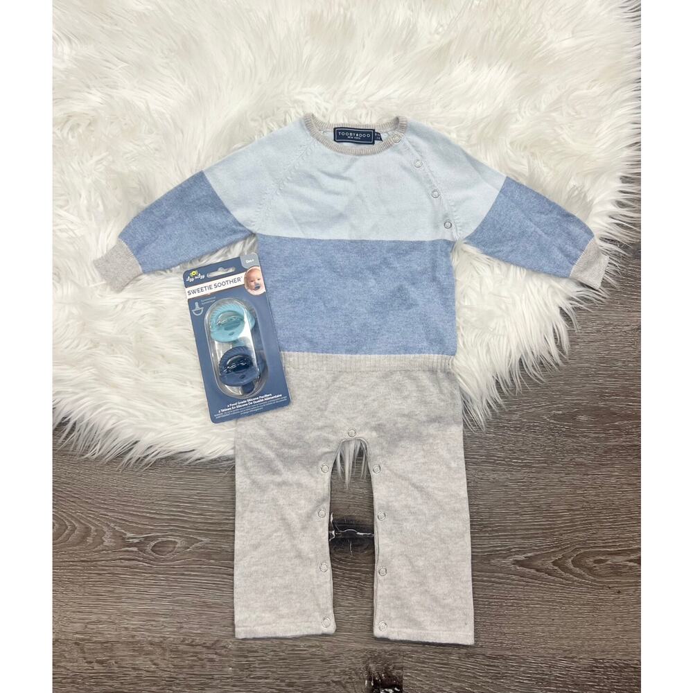 Toobydoo Cotton‎ Cashmere Sweater Jumpsuit B10180 6/12month